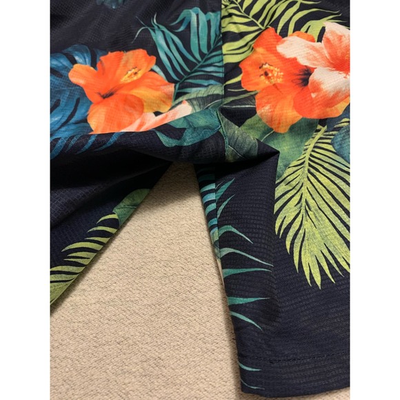 Matix Blue Hawaiian Floral Pockets NWOT Small Mens Swim Trunks Shorts - Picture 7 of 8